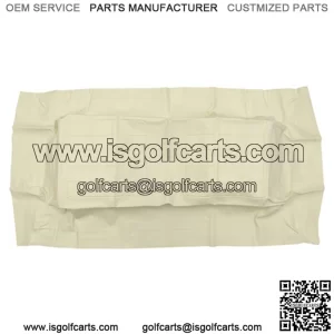 Yamaha G2 thru G9 Golf Cart Seat Covers, Factory Replacement Seat BOTTOM Cover - IVORY
