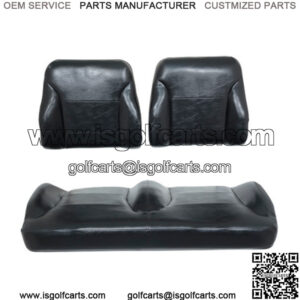 EZGO RXV Black Suite Seats (Fits 2008-2015)