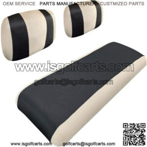 Golf Cart Seat Cover Set for Yamaha G2 G9 G16 G22 Club Car DS Pre-2000