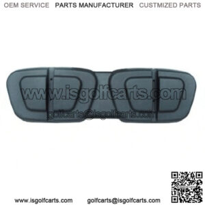 Club Car DS Black Plastic Seat Back Cap 2000 and up