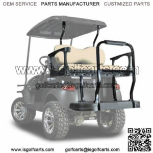 Genesis 300 Rear Seat Kit W/Deluxe Buff Cushions Club Car Precedent Golf Cart