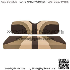 Blade Golf Cart Rear Seat Covers for Genesis 250/300 - Mocca/Convoy/Sandbar