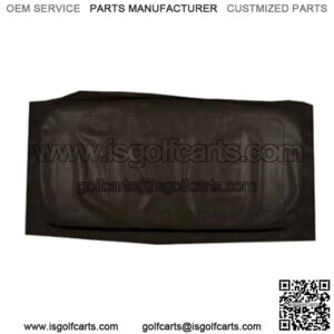 EZGO TXT Golf Cart Front Seat Cover - Black Seat Bottom