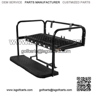 MACH3 Golf Cart Rear Seat Steel Frame ONLY for Club Car DS Golf Carts