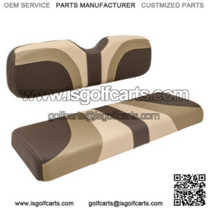 Blade Golf Cart Rear Seat Covers for MadJax/Seat Kits - Mocca/Convoy/Sandbar
