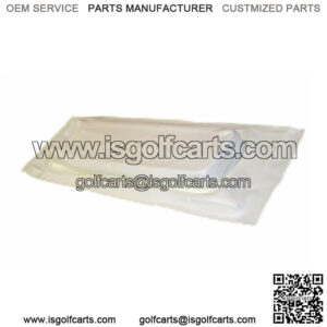 Club Car DS Golf Cart Front Seat Cover - White Seat Bottom - 1982 to 2000.5