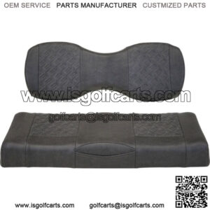 Executive Golf Cart Seats for Genesis Rear Seat Kits - Charcoal
