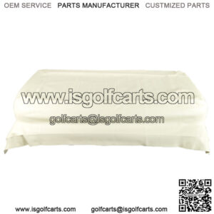 White Seat Bottom Cover Fits Yamaha G8 G14 G16 G19 G22 Golf Cart Models