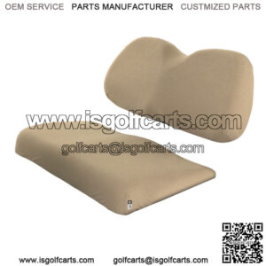 Classic Accessories Fairway Terry Cloth Golf Cart Seat Cover, Light Khaki