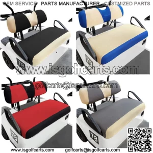 Golf Cart Front Seat Cover Set for EZGO RXV TXT Club Car DS Cart Parts - S Size