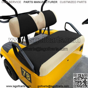Front / Rear Golf Cart Seat Covers for Club Car DS Precedent Yamaha EZGO RXV TXT