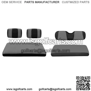 Golf Cart Front Rear Seat Covers for Yamaha G9 G16 G19 G22,Club Car DS Pre-2000