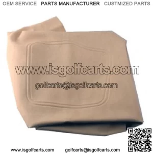 Club Car Precedent Golf Cart Front Seat Cover - Buff Seat Bottom