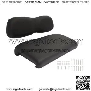 Black Golf Cart Front Cushion Set For Club Car DS