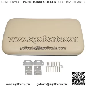 Tan Golf Cart Front Seat Bottom With Hardware for EZGO Medalist, TXT 1994-2013