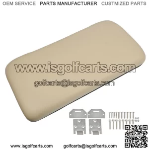 Golf Cart Tan Front Seat Bottom W/Hardware lid For EZGO Medalist TXT 1994 -2013