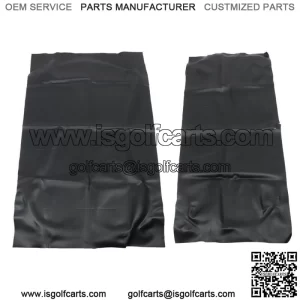 Black Color Front Seat Covers Fits For Club Car Precedent Golf Carts