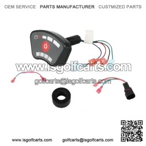 Keyless Ignition Switch with Digital Battery for EZGO Club Car Golf Cart ?C 36V to 48V