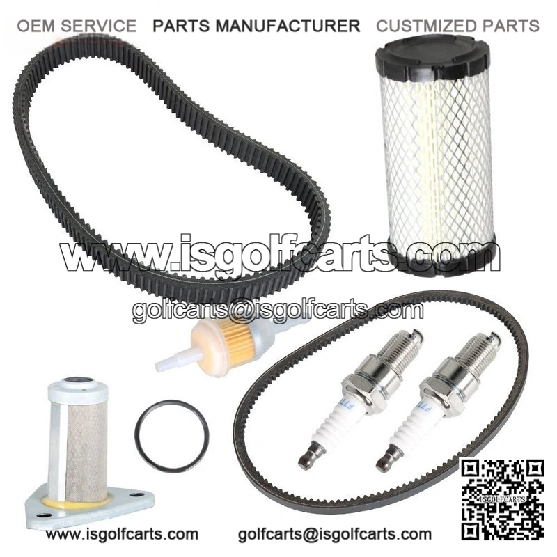 Tune Up Kit with Drive/Starter Timing Belt for EZGO TXT 1996+ 295/350cc Golf Cart - Image 2