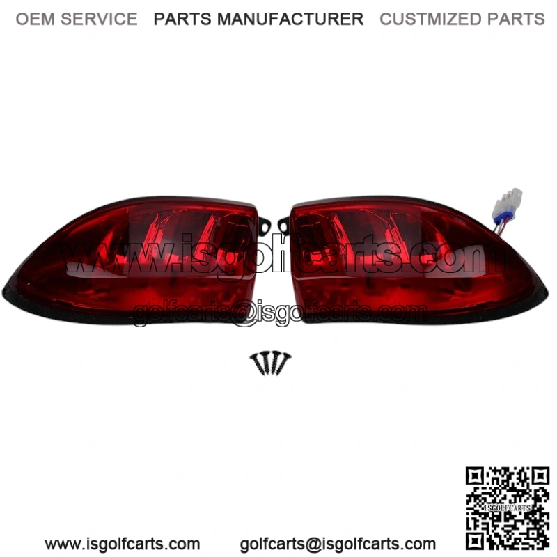 LED Tail Light Assembly for Club Car Precedent & Tempo (2004-Up) | Replaces OEM #102529001 | 12V