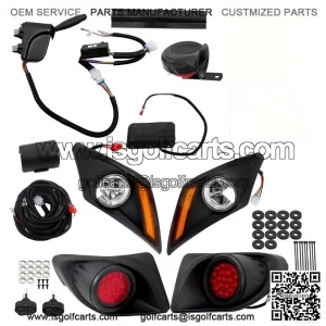 Deluxe LED Street Legal Light Kit for Yamaha Drive2 ?C 2017+