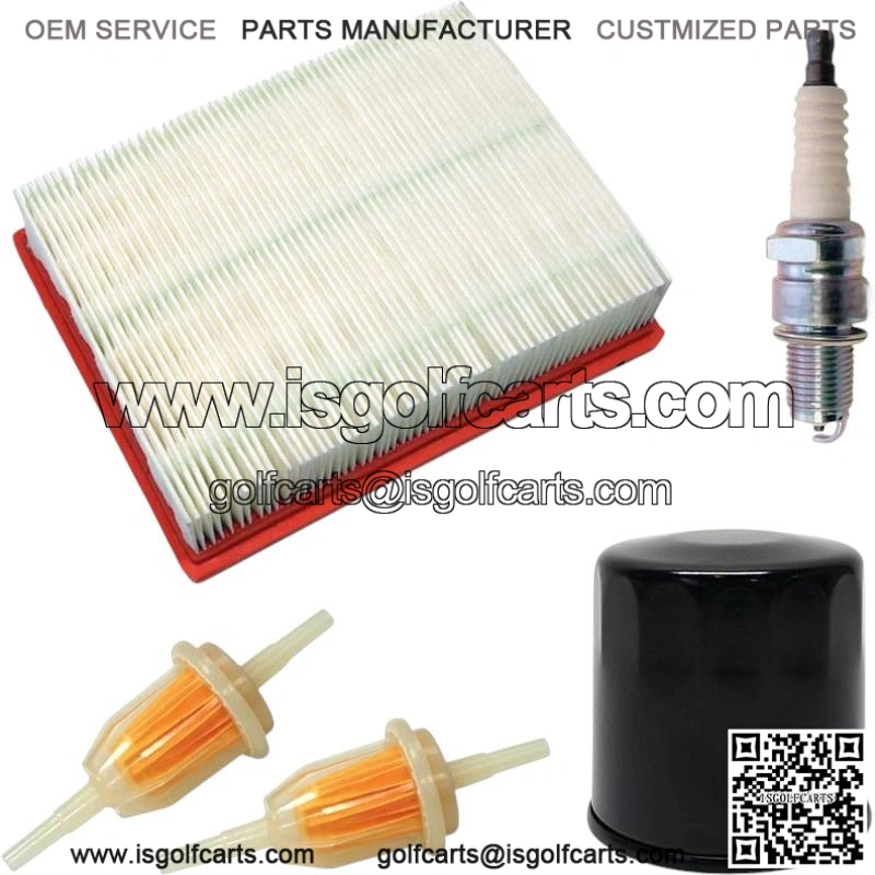 Complete Tune-Up Kit for Club Car Engines - Replaces OEM 101611003 & Nivel 2142 (FIL-1101)