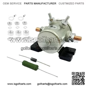 36V EZGO Golf Cart Solenoid, 70 Series Continuous Duty Sol, 36 Volt