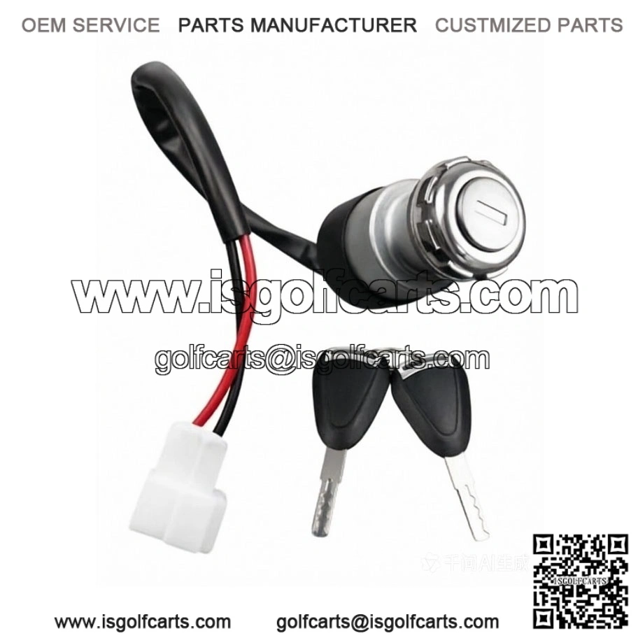Universal Ignition and Key Set for Advanced EV and ICON Golf Carts