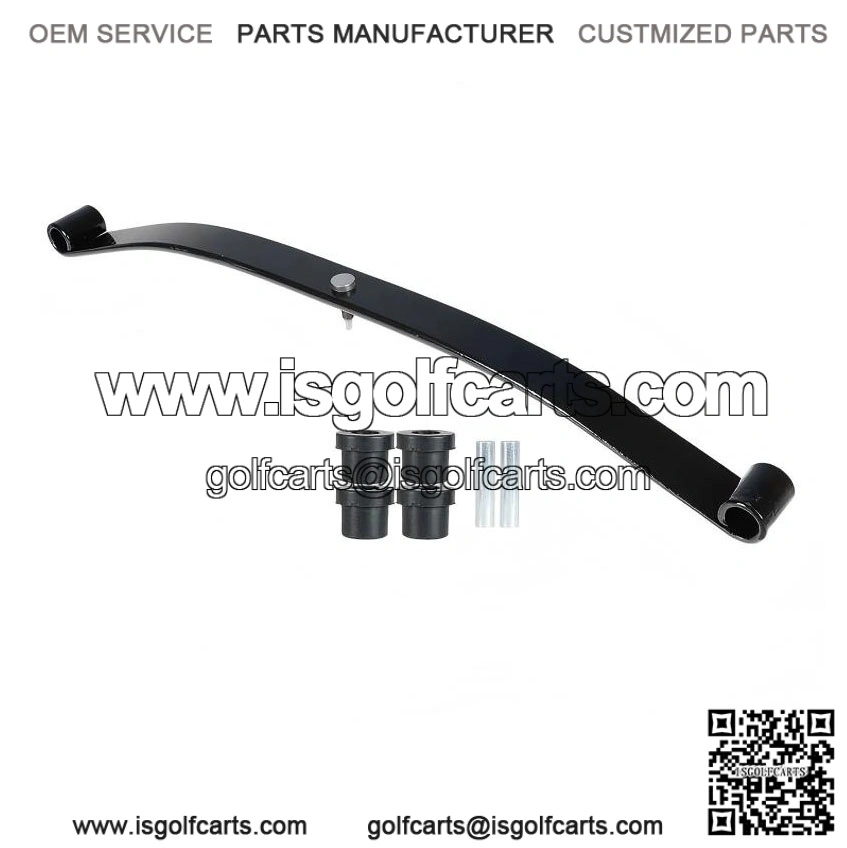 Front Leaf Spring with Bushing Kit G&E for Club Car Precedent 2004-08 Golf Cart