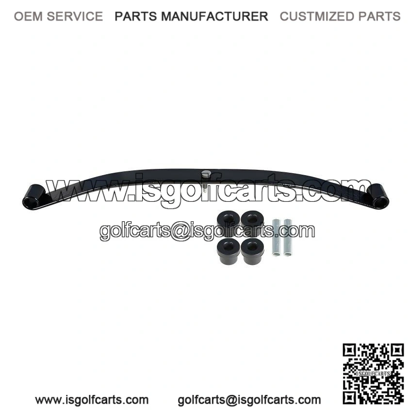 Front Leaf Spring with Bushing Kit G&E for Club Car Precedent 2004-08 Golf Cart - Image 2
