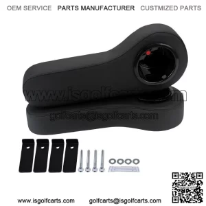 Rear Seat Arm Rest Cushion Cup Holder for EZGO/Club Car/Yamaha Golf Cart