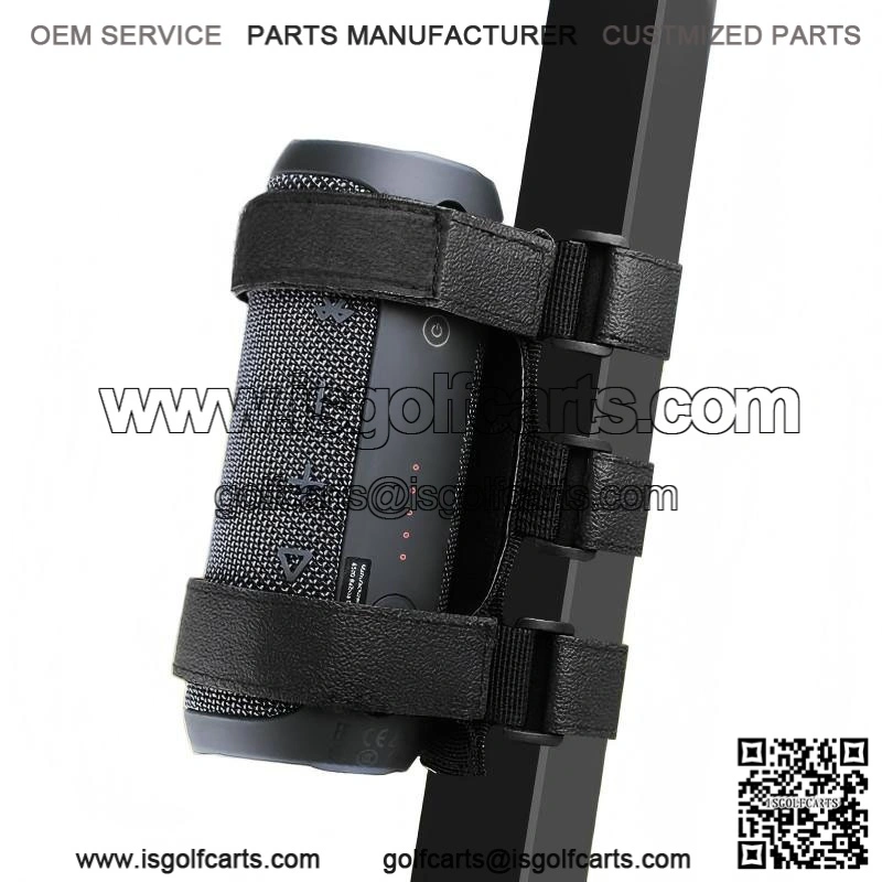 Portable Speaker Mount for Golf Cart, Bike, ATV Railing, Fits Flip 4 5 6 Series